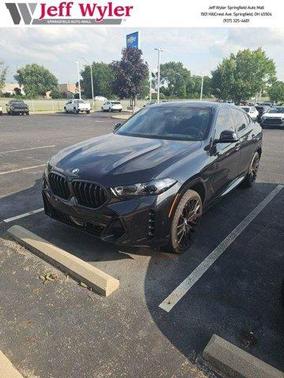 Black Sapphire Metallic 2025 BMW X6 xDrive40i