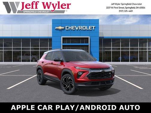Red 2026 Chevrolet Trailblazer RS