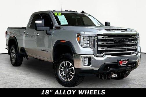 Quicksilver Metallic 2022 GMC Sierra 2500 SLE