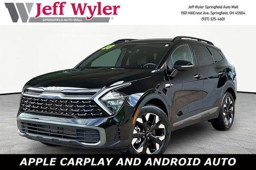 Ebony Black 2023 Kia Sportage X-Line