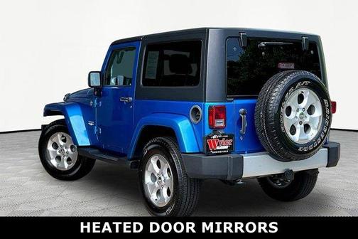 Hydro Blue Pearl 2015 Jeep Wrangler Sahara