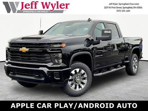 Black 2026 Chevrolet Silverado 2500 Custom