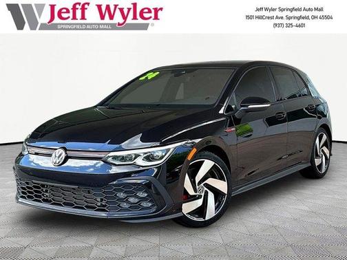 Deep Black Pearl Effect 2024 Volkswagen Golf GTI 2.0T S
