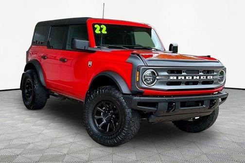 Race Red 2022 Ford Bronco Big Bend