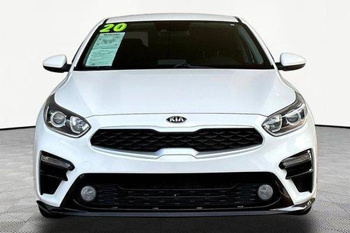 Clear White 2020 Kia Forte LXS