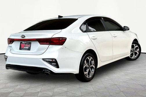 Clear White 2020 Kia Forte LXS