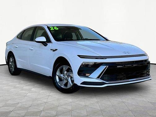 White 2026 Hyundai SONATA SE