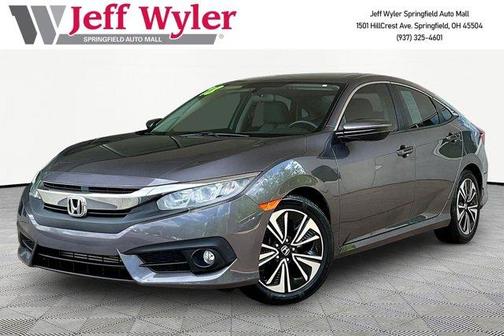 Gray 2018 Honda Civic EX-T