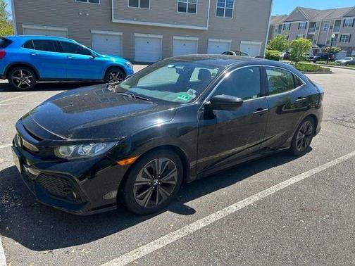 Crystal Black Pearl 2018 Honda Civic EX