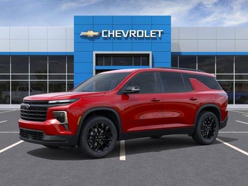 Radiant Red 2026 Chevrolet Traverse LT