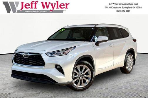 Blizzard Pearl 2021 Toyota Highlander Limited