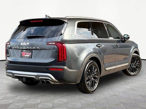 Gray 2022 Kia Telluride SX