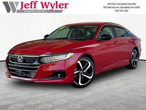 Red 2022 Honda Accord Sport SE
