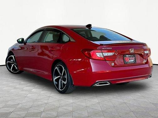 Red 2022 Honda Accord Sport SE