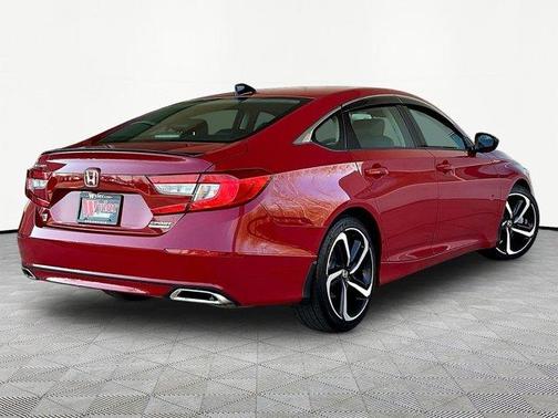 Red 2022 Honda Accord Sport SE