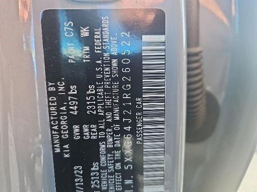 Wolf Gray 2024 Kia K5 GT-Line