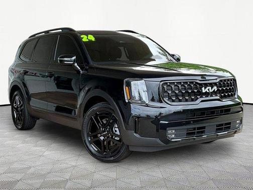 Ebony Black 2024 Kia Telluride SX X-Line