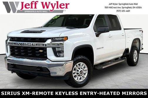 Summit White 2022 Chevrolet Silverado 2500 LT