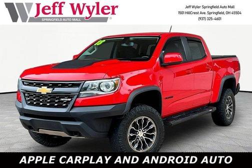 Red 2018 Chevrolet Colorado ZR2