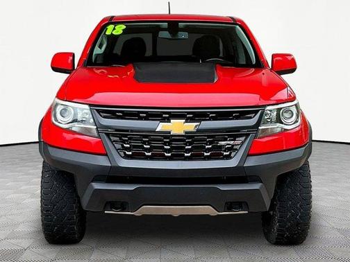 Red 2018 Chevrolet Colorado ZR2