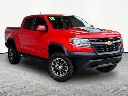 Red 2018 Chevrolet Colorado ZR2