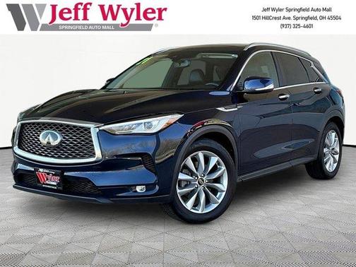 Hermosa Blue 2021 INFINITI QX50 Luxe