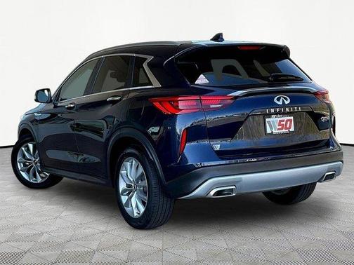 Hermosa Blue 2021 INFINITI QX50 Luxe
