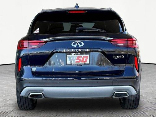 Hermosa Blue 2021 INFINITI QX50 Luxe