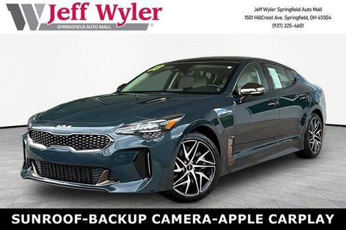 Ascot Green 2023 Kia Stinger GT-Line