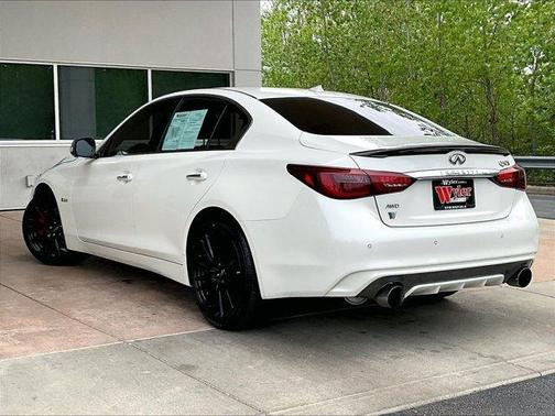 Majestic White 2020 INFINITI Q50 400