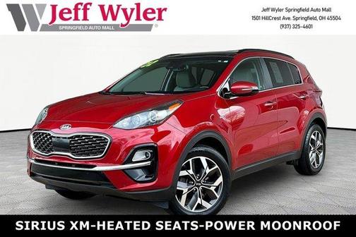 Hyper Red 2022 Kia Sportage EX