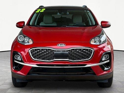 Hyper Red 2022 Kia Sportage EX