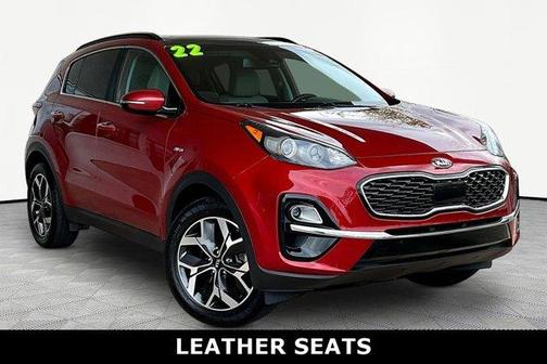 Hyper Red 2022 Kia Sportage EX