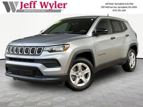 Billet Silver Metallic Clearcoat 2023 Jeep Compass Sport