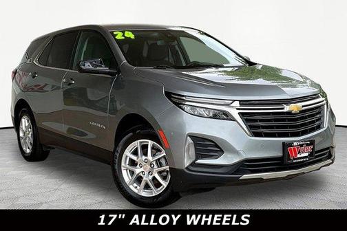Sterling Gray Metallic 2024 Chevrolet Equinox LT