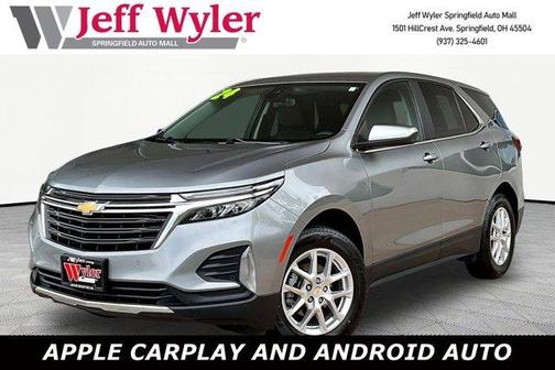 Sterling Gray Metallic 2024 Chevrolet Equinox LT