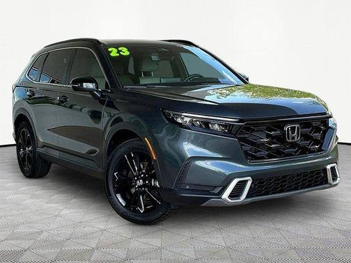 Lunar Silver Metallic 2023 Honda CR-V Hybrid Sport Touring