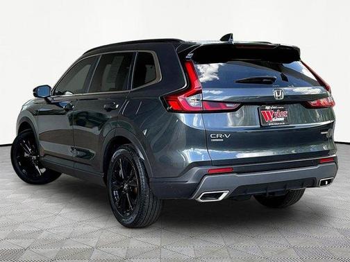 Lunar Silver Metallic 2023 Honda CR-V Hybrid Sport Touring