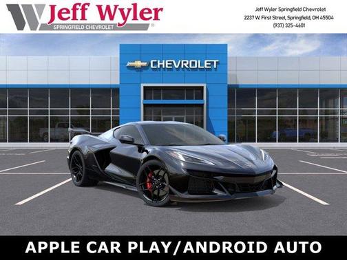 Black 2026 Chevrolet Corvette Z06