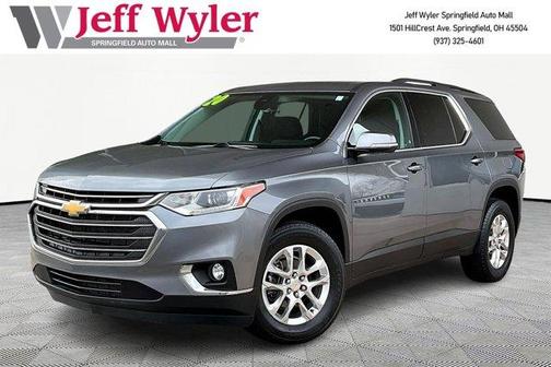 Satin Steel Metallic 2020 Chevrolet Traverse LT Cloth