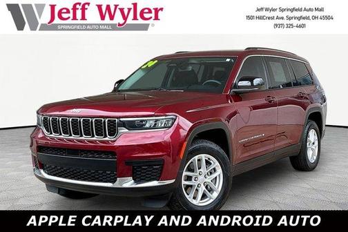 Velvet Red Pearlcoat 2024 Jeep Grand Cherokee L Laredo