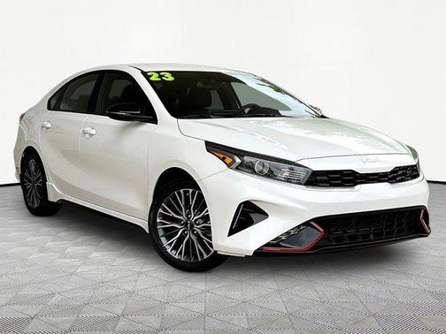 Snow White Pearl 2023 Kia Forte GT-Line