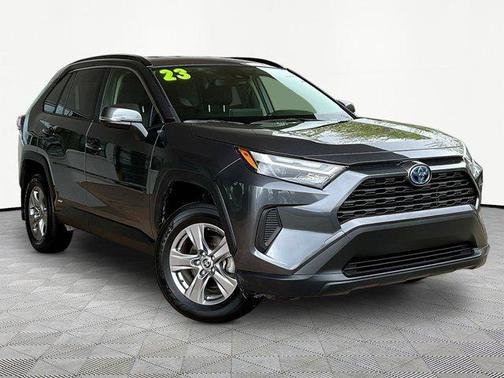 Magnetic Gray Metallic 2023 Toyota RAV4 Hybrid XLE
