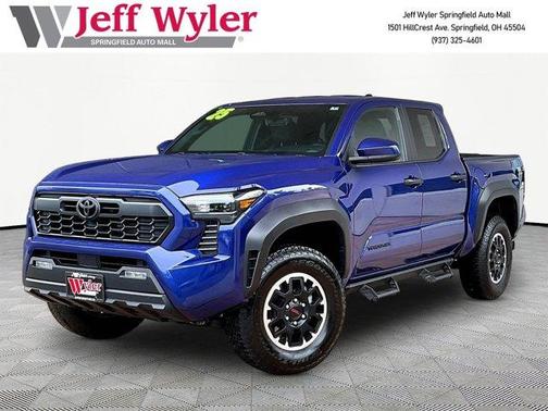 Blue 2025 Toyota Tacoma TRD Off Road