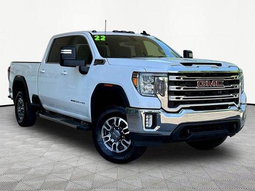 Summit White 2022 GMC Sierra 2500 SLE