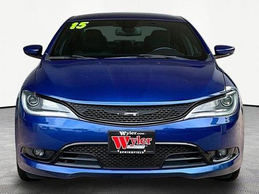 Vivid Blue Pearlcoat 2015 Chrysler 200 S