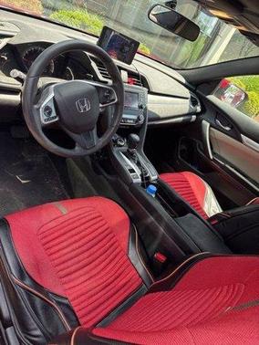 Red 2017 Honda Civic LX-P