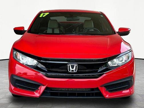 Red 2017 Honda Civic LX-P