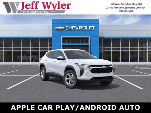 Summit White 2026 Chevrolet Trax LS