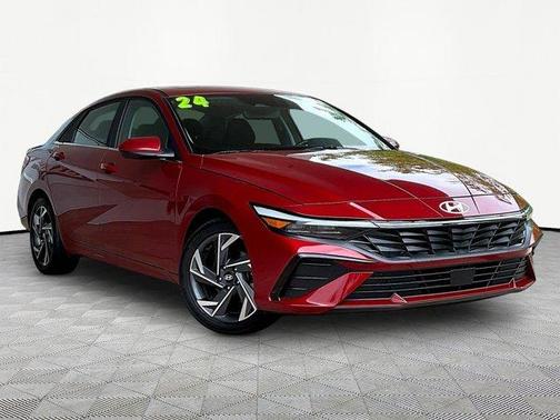 Red 2024 Hyundai ELANTRA SEL